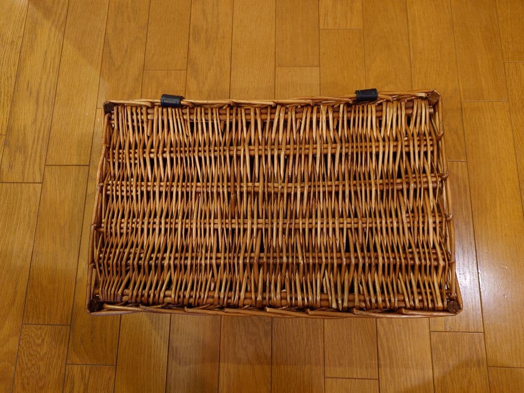 Harrods ハロッズ バスケット ハンパー 43✕27✕15センチ