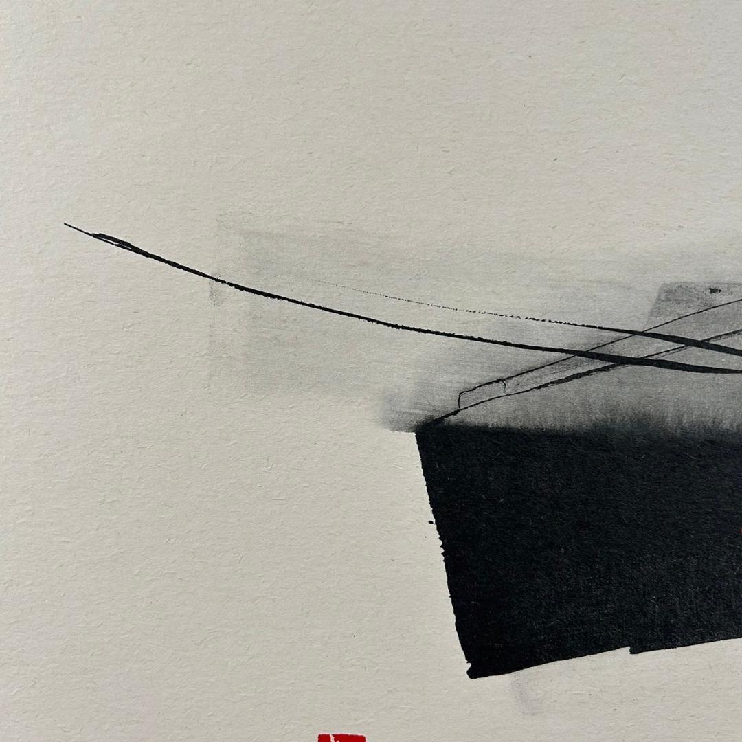 出品5/27まで】美品 ジェニファー・パランティ 抽象画 シルク