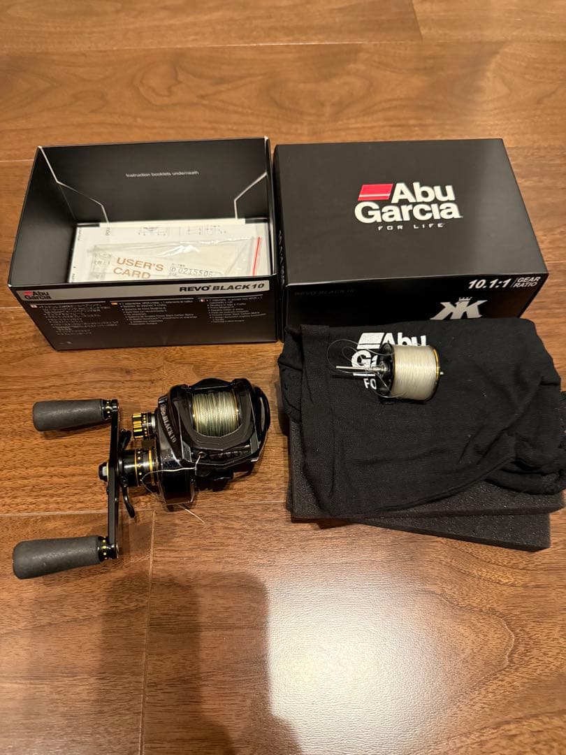 Abu Garcia REVO BLACK 10 変えスプール付き Abu Garcia REVO BLACK 10 変えスプール付き REVO BLACK10｜AbuGarcia
