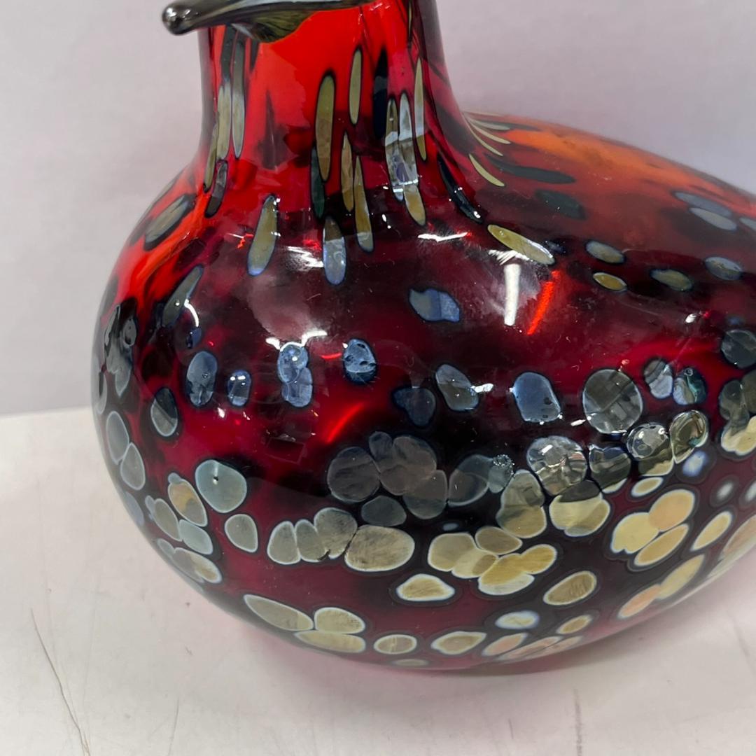 K◇ 廃盤 iittala イッタラ バード オイバトイッカ ルビーバード
