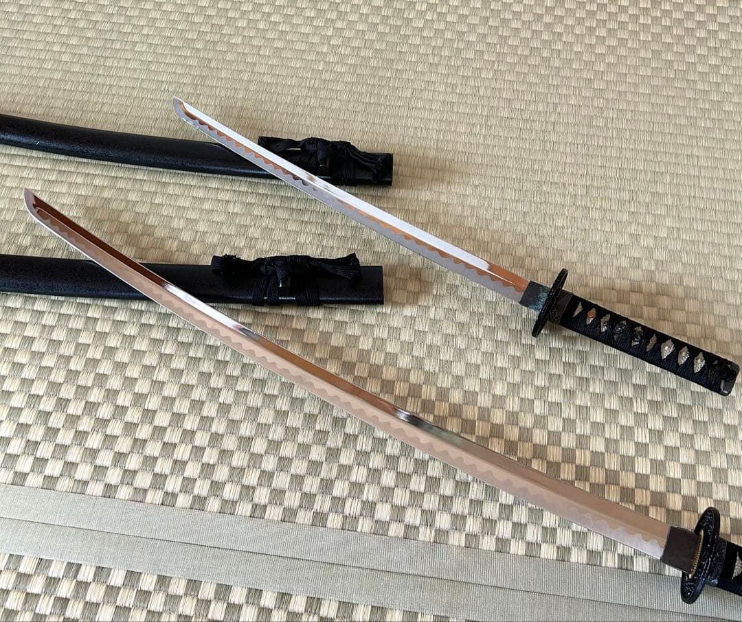 模造刀 日本刀と刀掛けセット 3点セット 居合道 ✨️鹿の