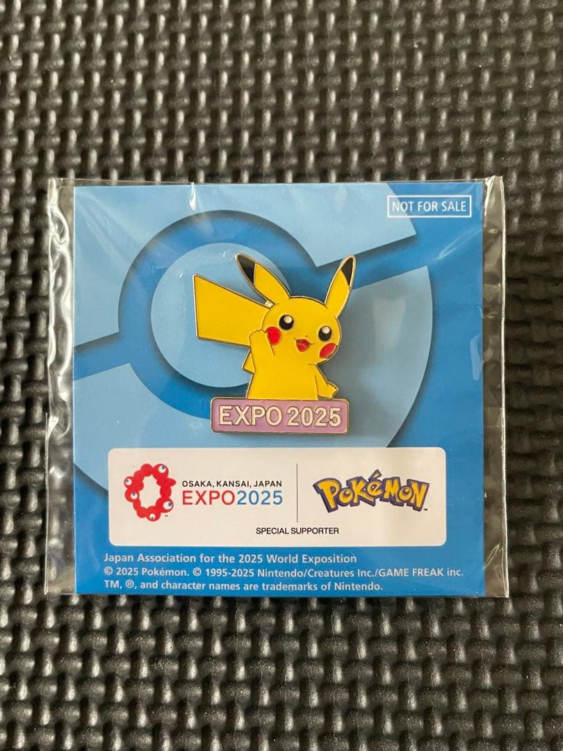 EXPO 2025 大阪・関西万博 ポケモン ピカチュウ ピンバッジ