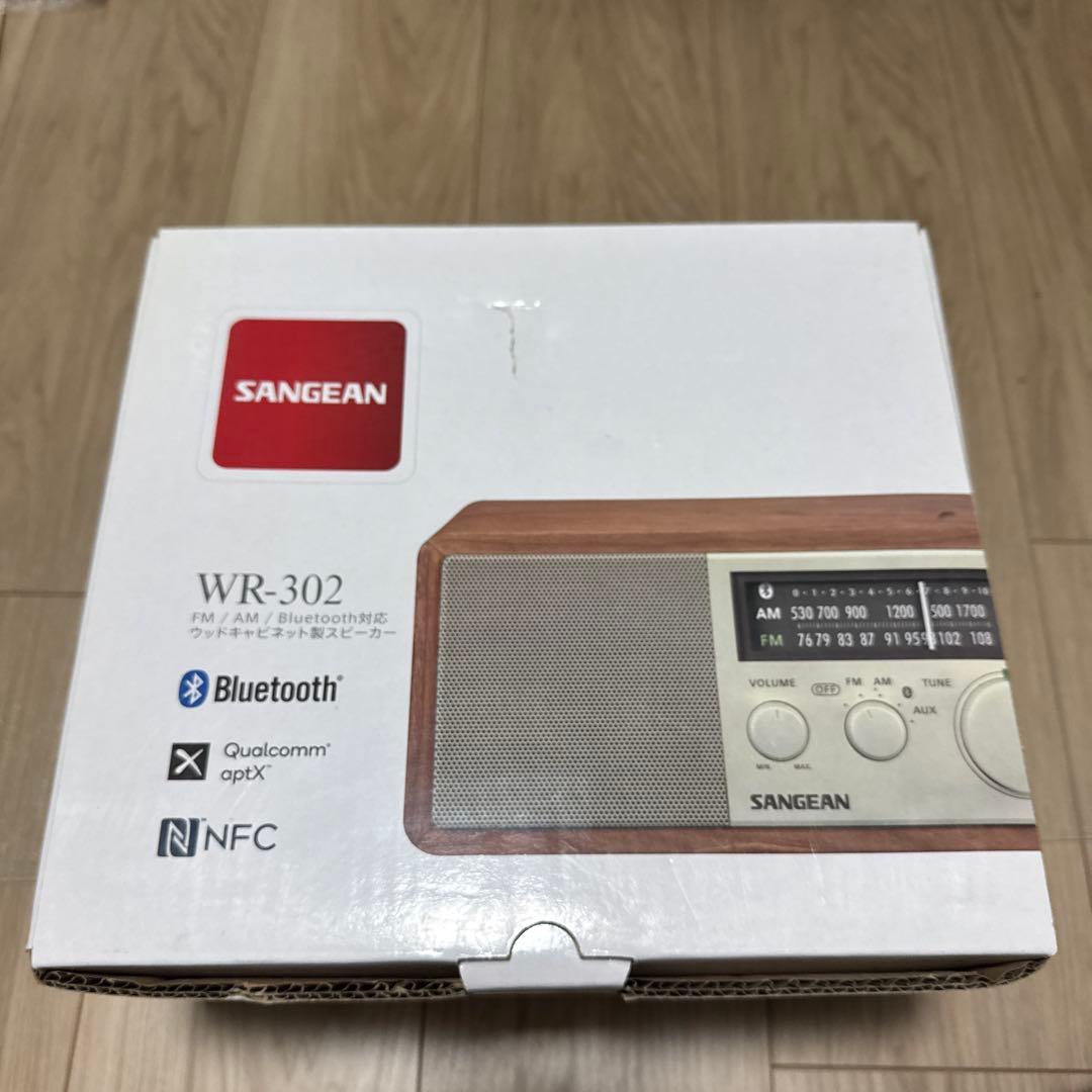 SANGEAN WR-302 Bluetoothラジオ　新品未使用品 Sangean WR-302FM/AMラジオ・Bluetoothスピーカー | kopek｜