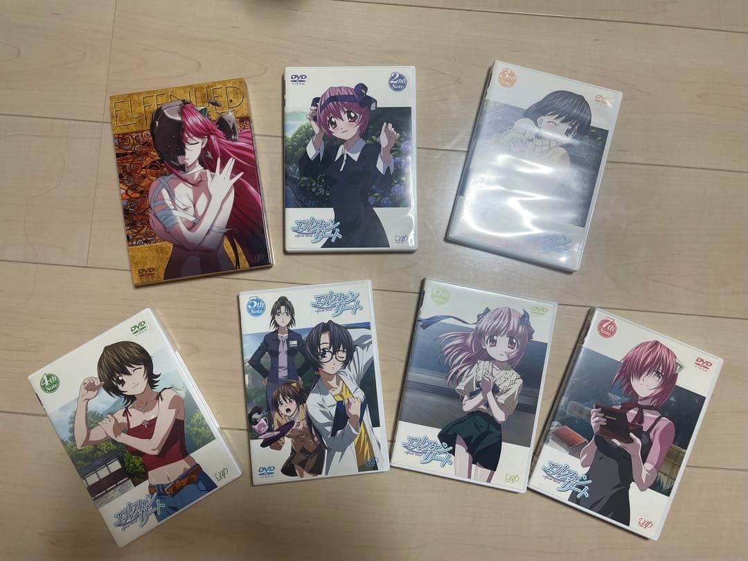 エルフェンリート 1st Note〈初回限定生産〉＋2〜7巻セット