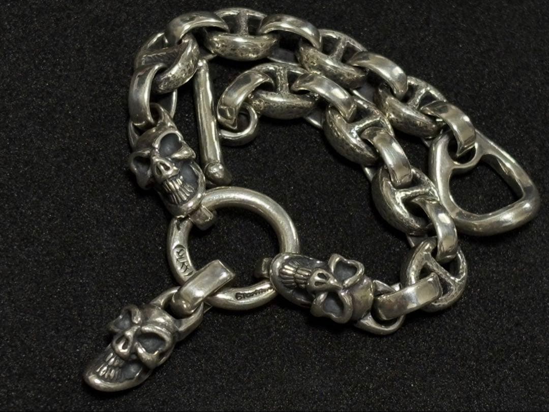 Bill Wall Leather G.L.S ブレスレット スカル BILL WALL LEATHER（ビルウォールレザー） ビルウォールレザー(Bill