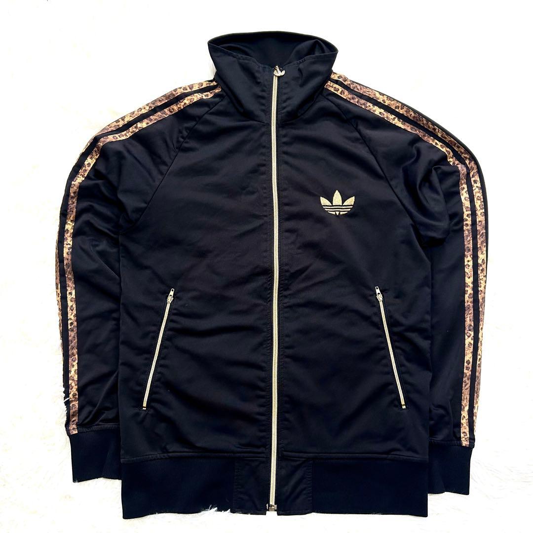 adidas セットアップジャージ 90s ヒョウ レオパード柄 トレフォイル
