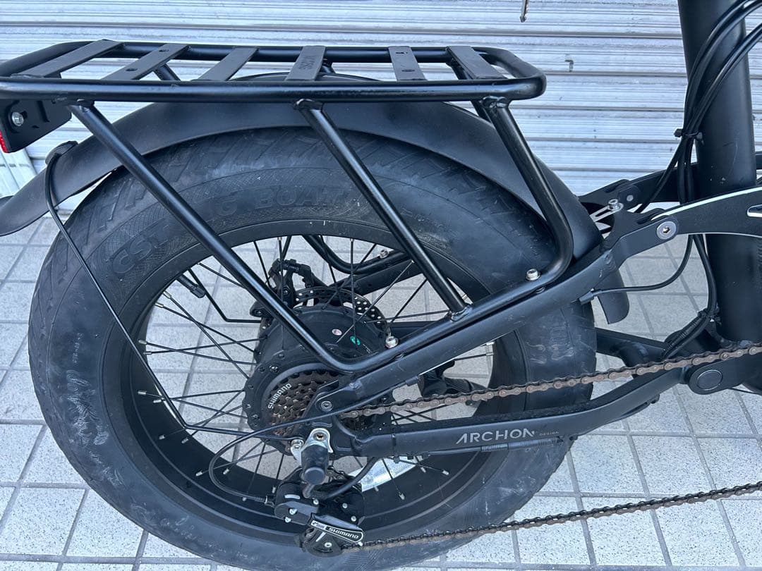 e bike ARCHON電動アシスト 20X4.0タイヤ バッテリー15Ah 充電器あり