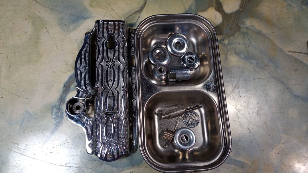 最終価格 縫えるビンテージミシン TIGER 昭和レトロ - メルカリ