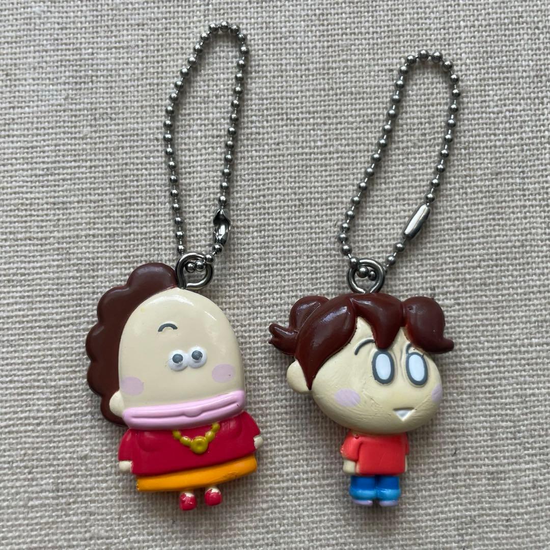 あたしンち】ボールチェーンキーホルダー ガチャガチャ 母 みかん