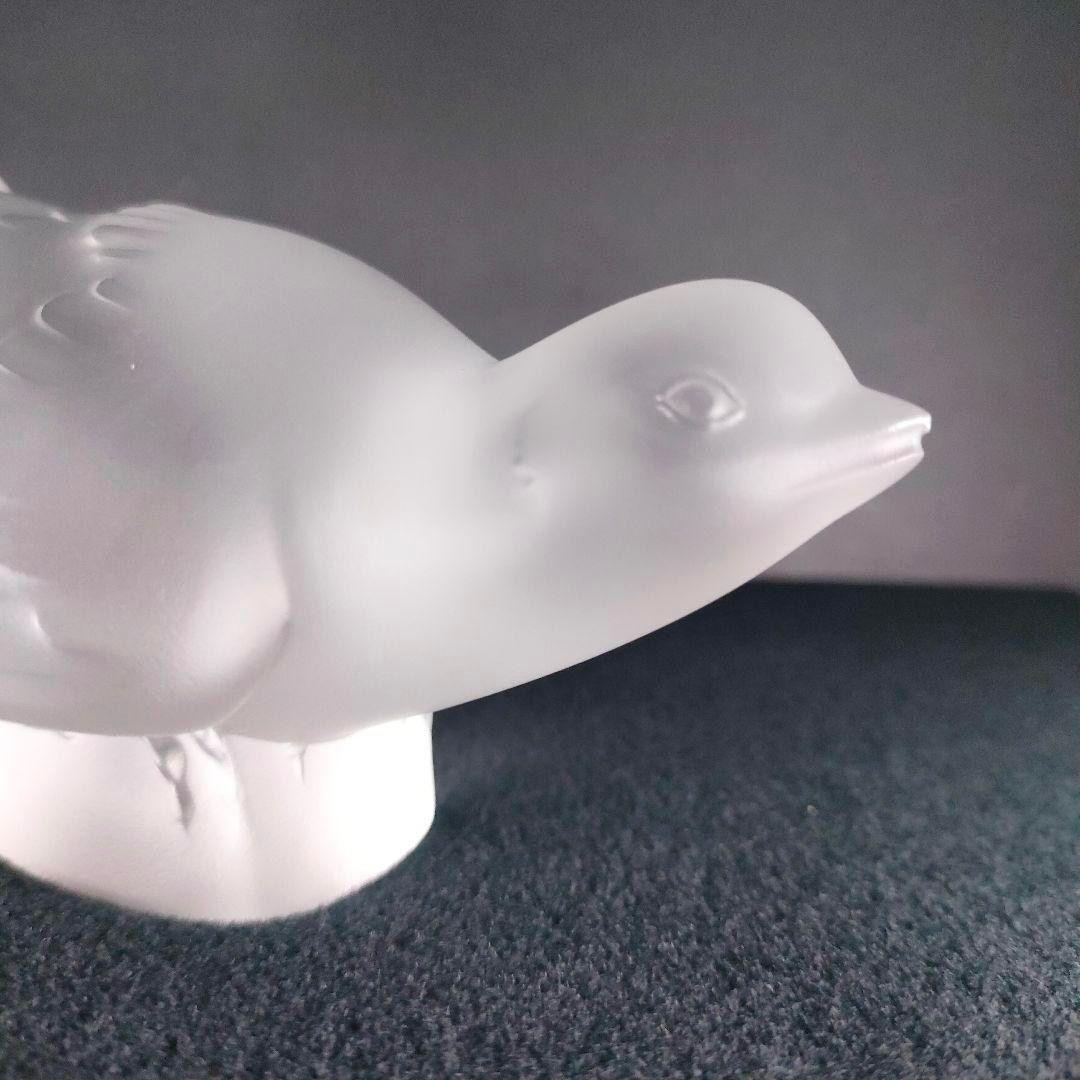 最高品質☆ルネ・ラリック 雀 小鳥 スズメ クリスタル スズメ ペーパー