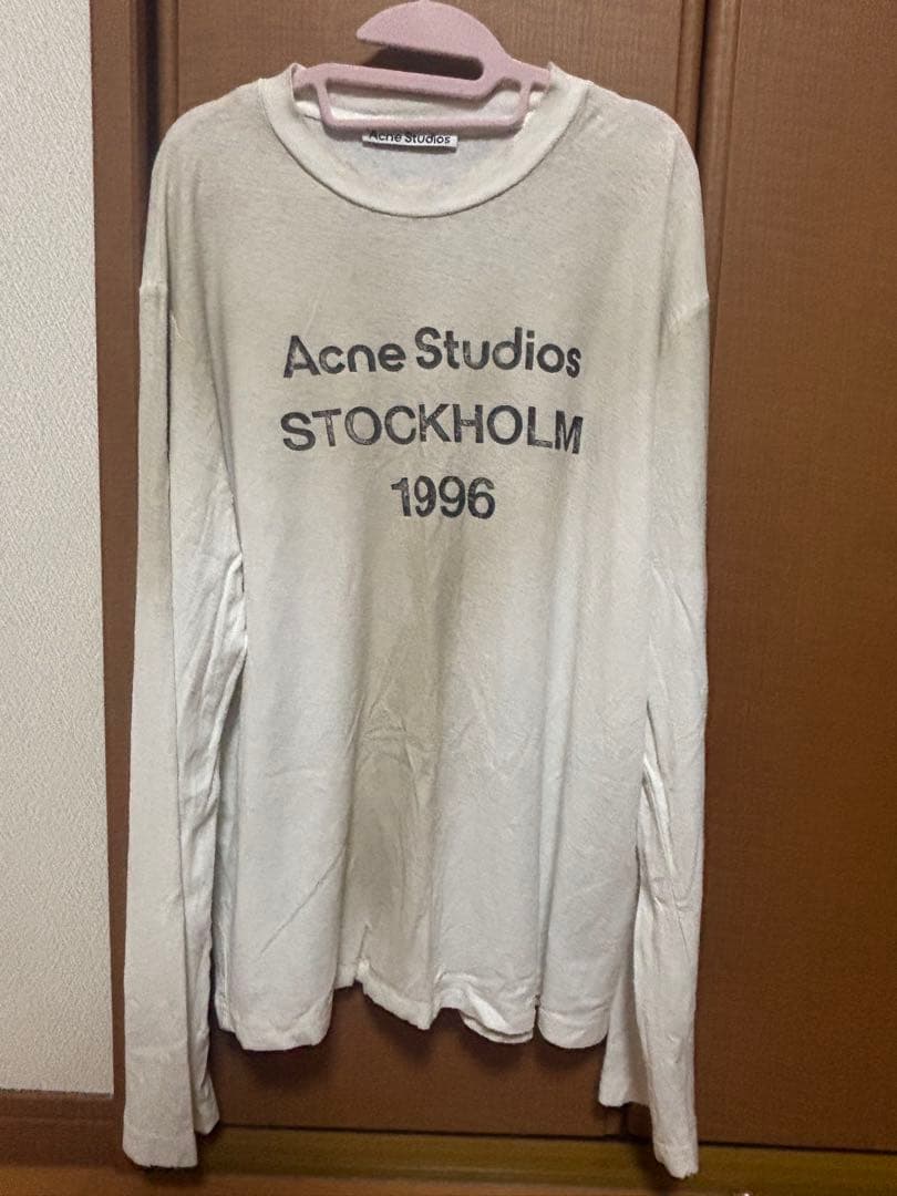 Acne Studios 長袖Tシャツ STOCKHOLM 1996 Acne Studios Stockholm 1996 White Long sleeve xxs | eBay