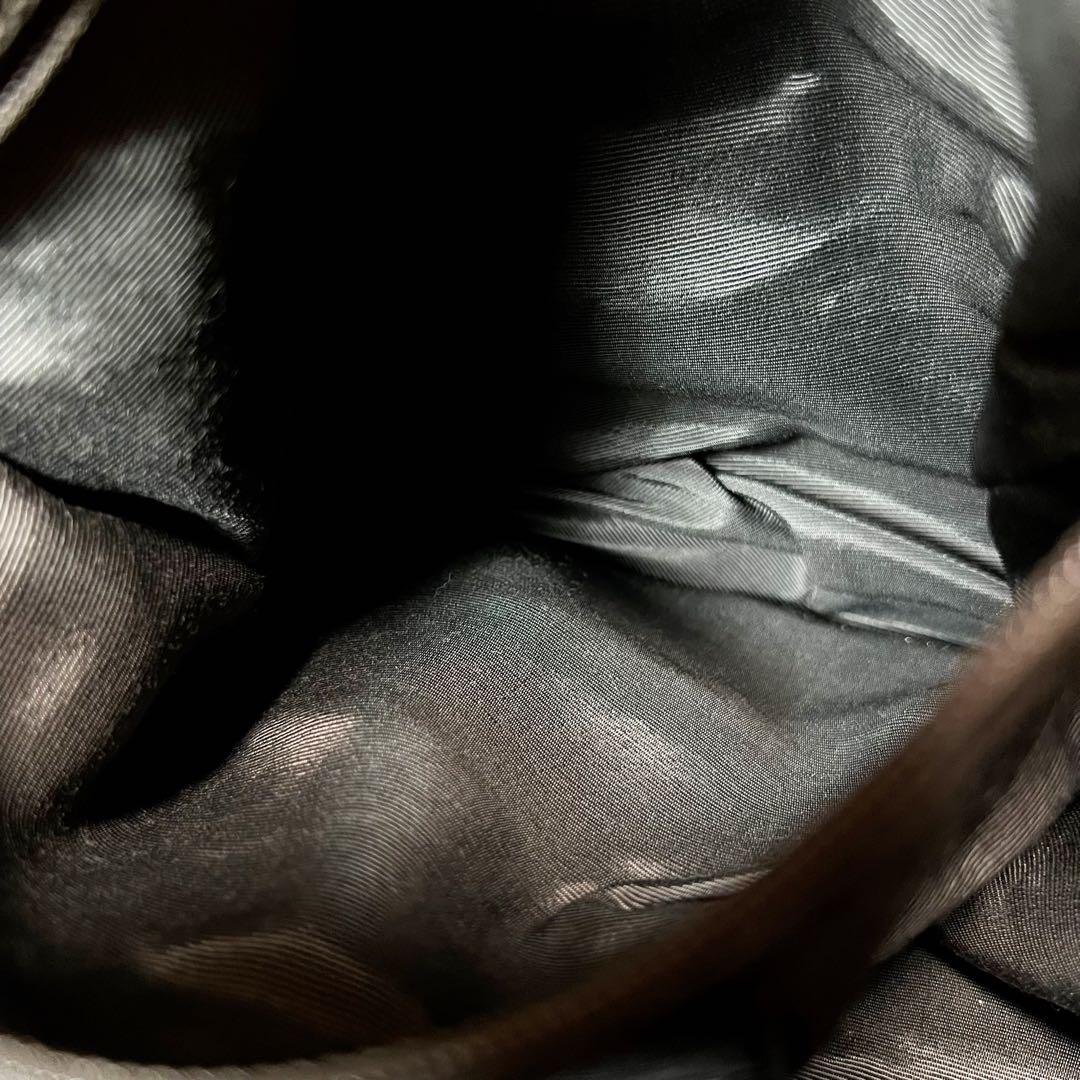 ヨーガンレール 3way ラグビー バッグ ブラック ラムレザ 極美品