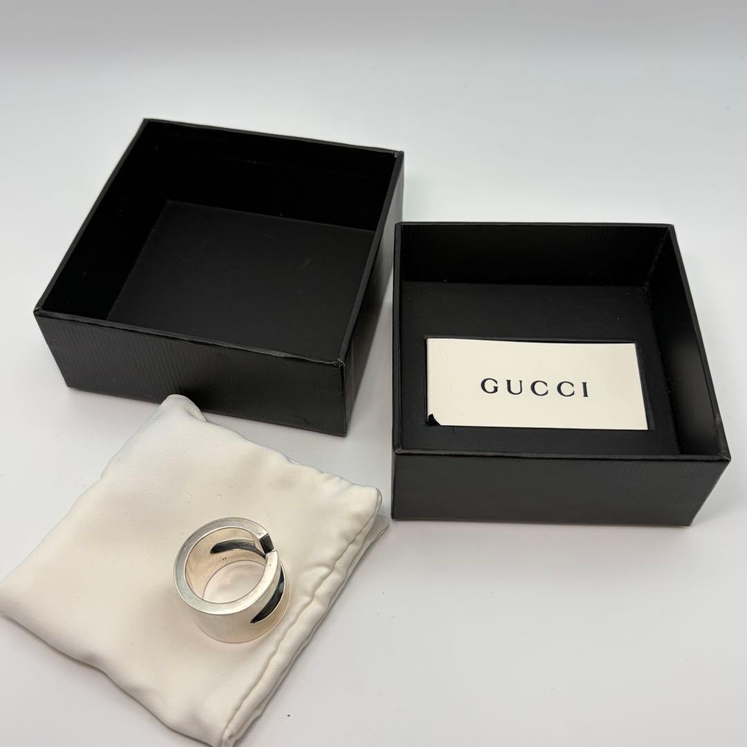 GUCCI シルバーリング17号 - メルカリ