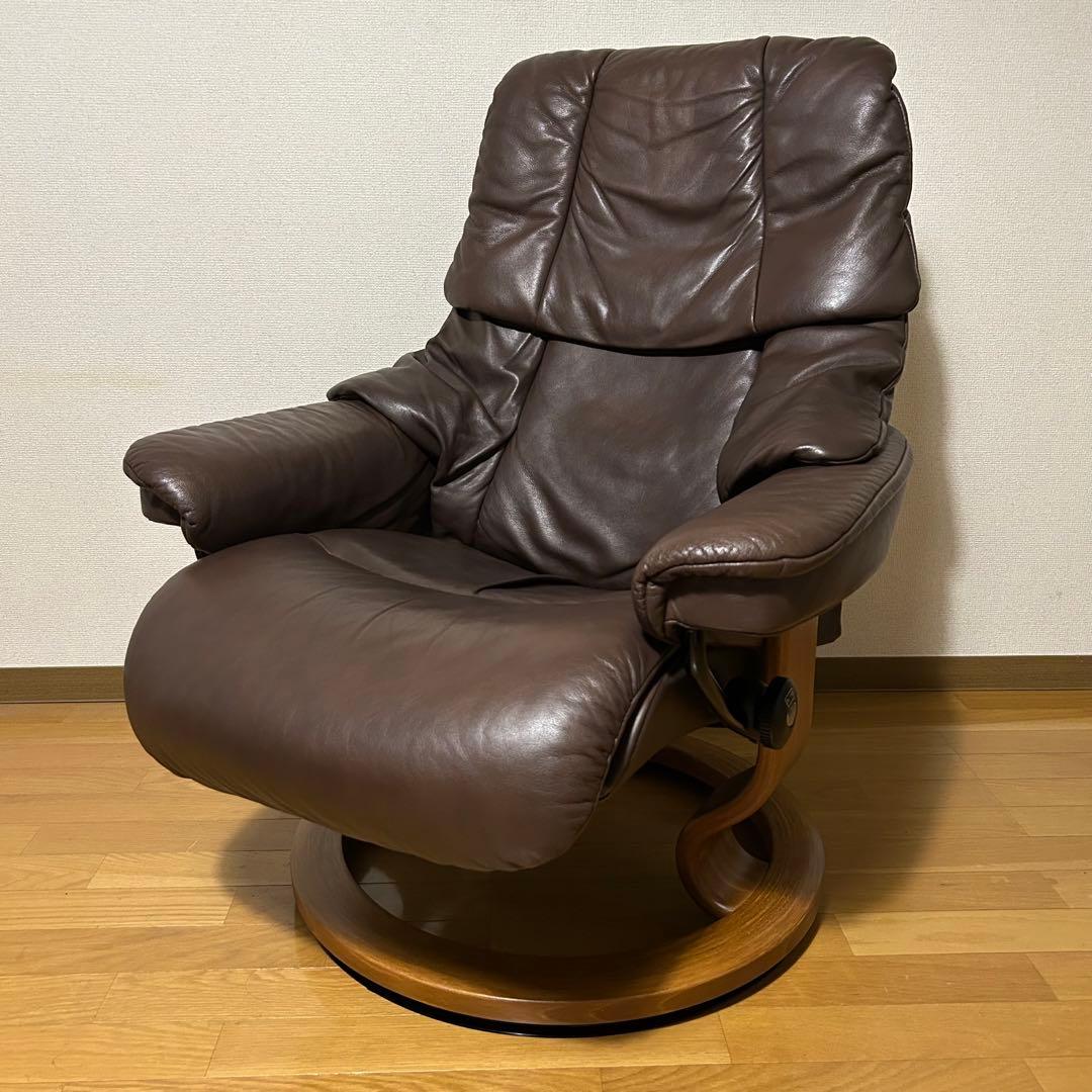 送料込み 美品　エコーネス　レノ　Sサイズ　ストレスレスチェア ストレスレス レノ パワーレッグ＆バック | EKORNES エコーネス | 家具