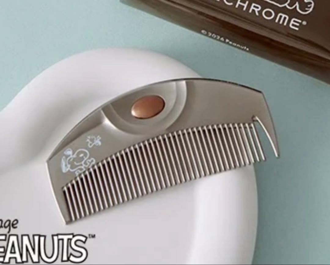 ラブクロム PGツキ プレミアムブラック スヌーピー ヘアコーム ギフト