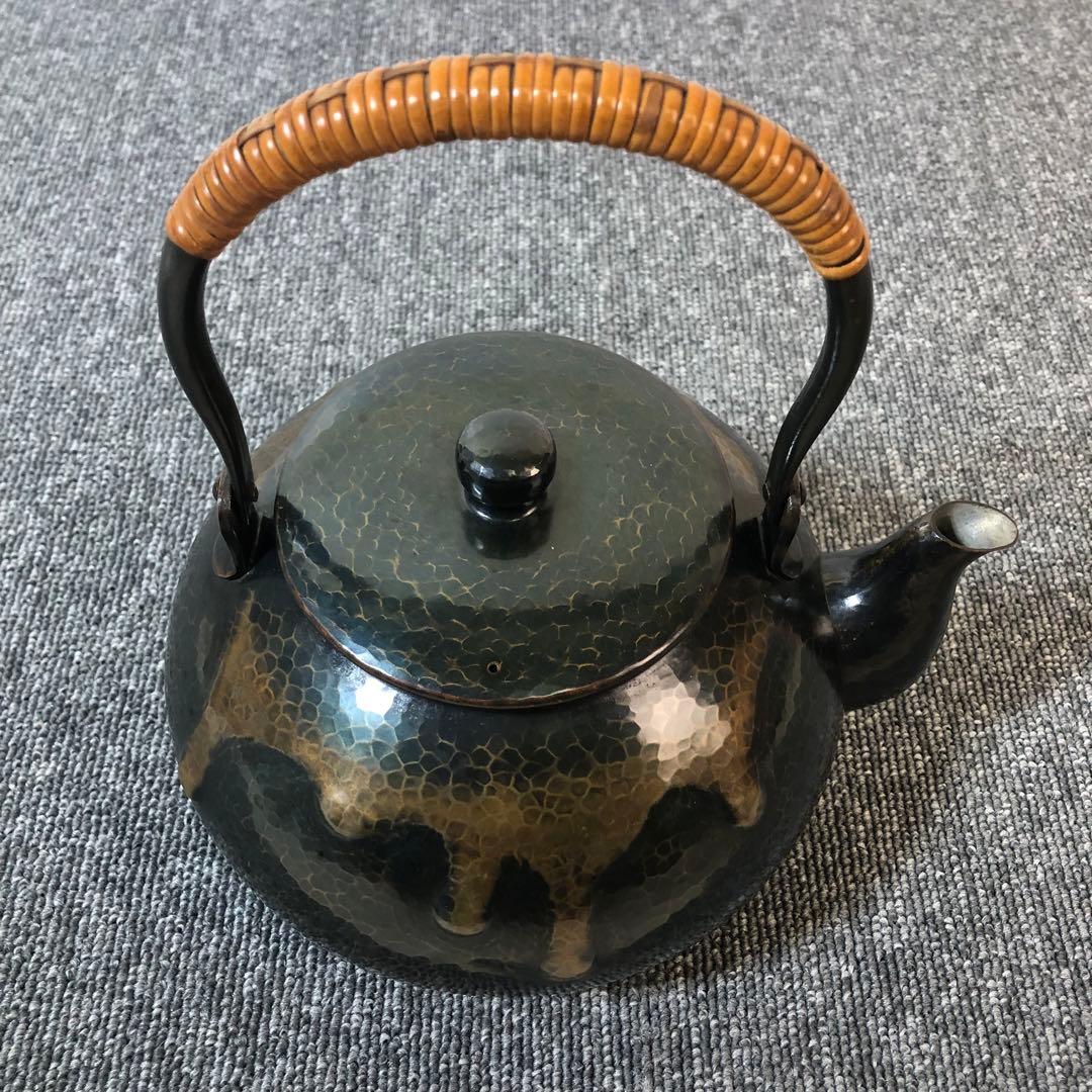 玉川堂 鎚起銅器 薬缶 湯沸かし やかん - メルカリ