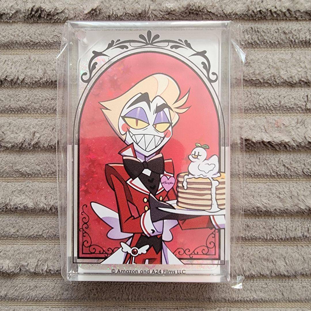 ハズビンホテルへようこそ アニカフェ リキッドアクリルキーホルダー