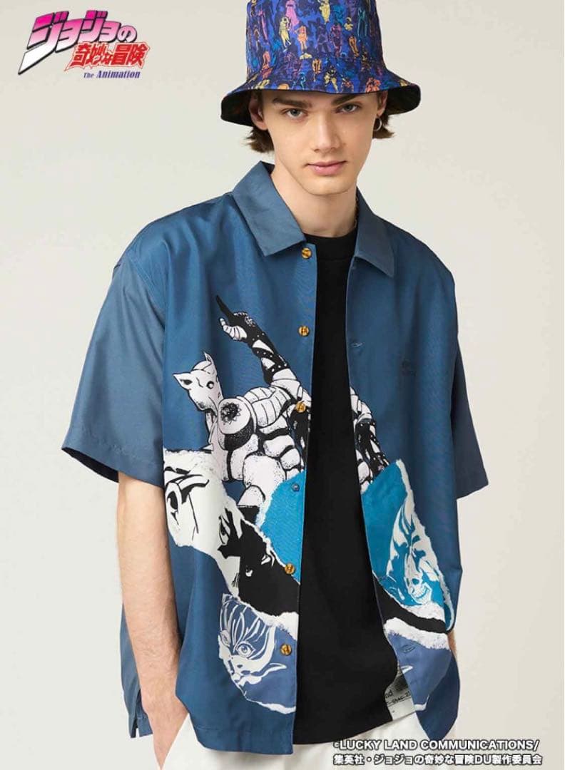 グラニフ × ジョジョ 吉良吉影 ビックシルエット 半袖シャツ 希少