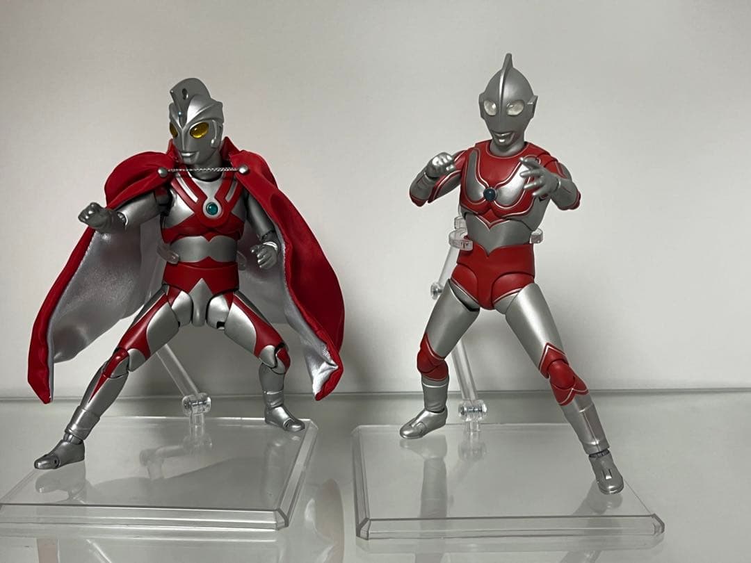 ウルトラマン真骨頂フィギュアーツティガ、ダイナ、ガイア、エース