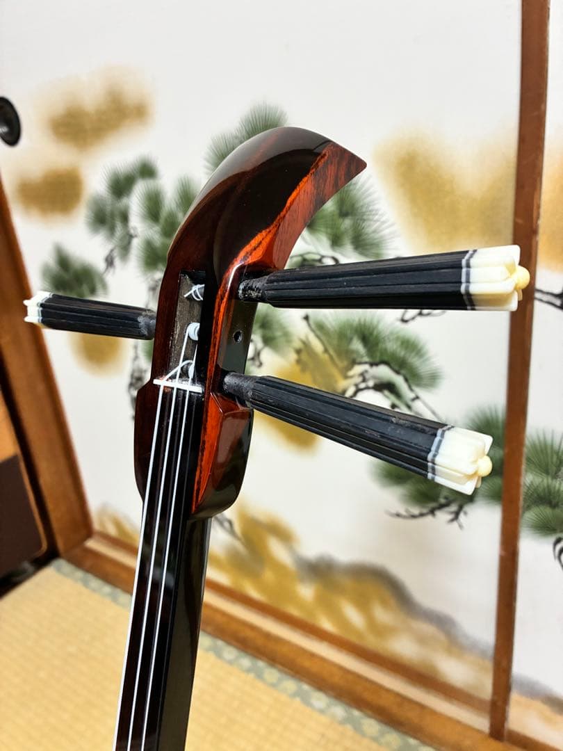 沖縄三線 エーマクルチ 本蛇皮一枚張り！与那城型！ユナー型！ - メルカリ