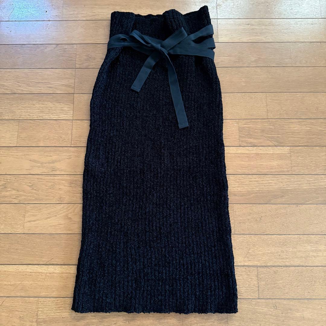 コムデギャルソン トリコ ニット スカート トリココムデギャルソンtricot COMME des GARCONS ウールプリーツ