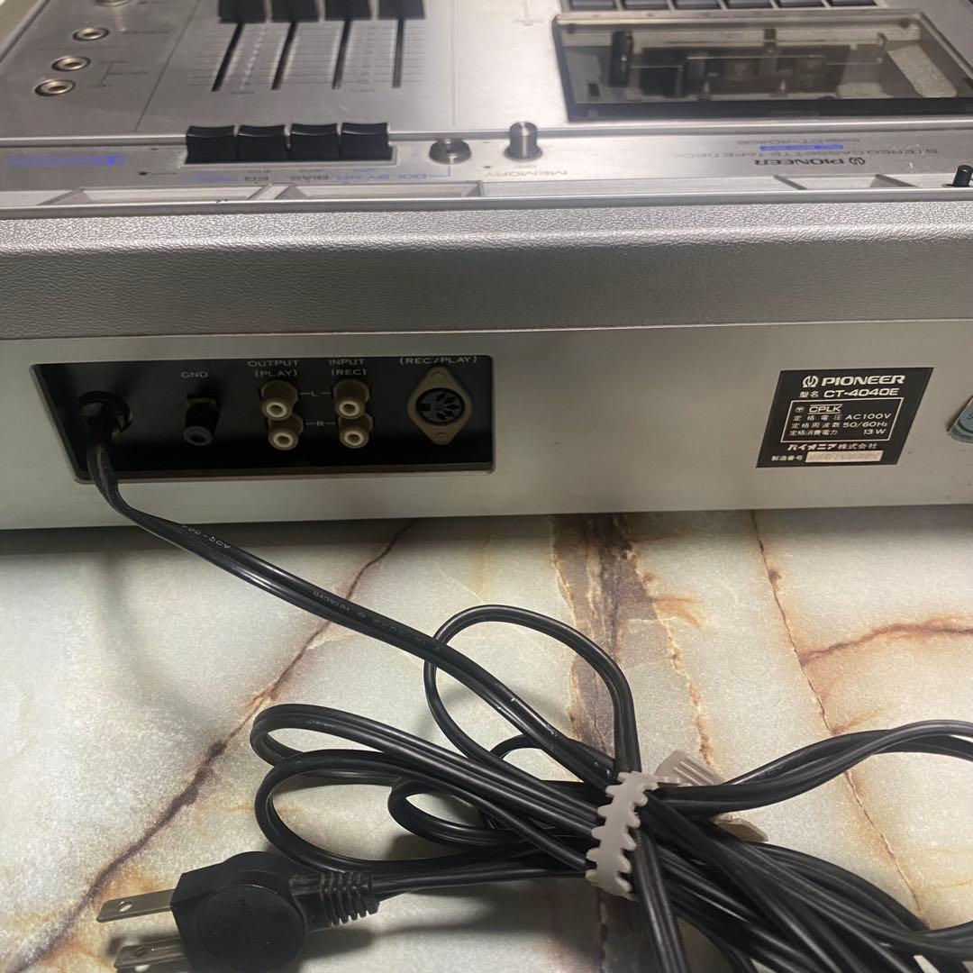 希少品/訳あり】Pioneer パイオニア CT-4040E カセットデッキ 【希少品