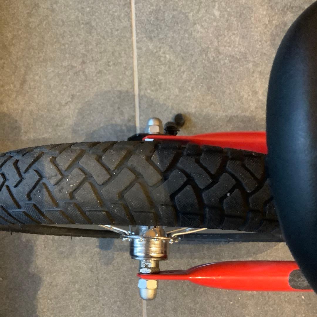 美品】スパーキー キックバイク レッド SPARKY ヘルメット 腕膝当て