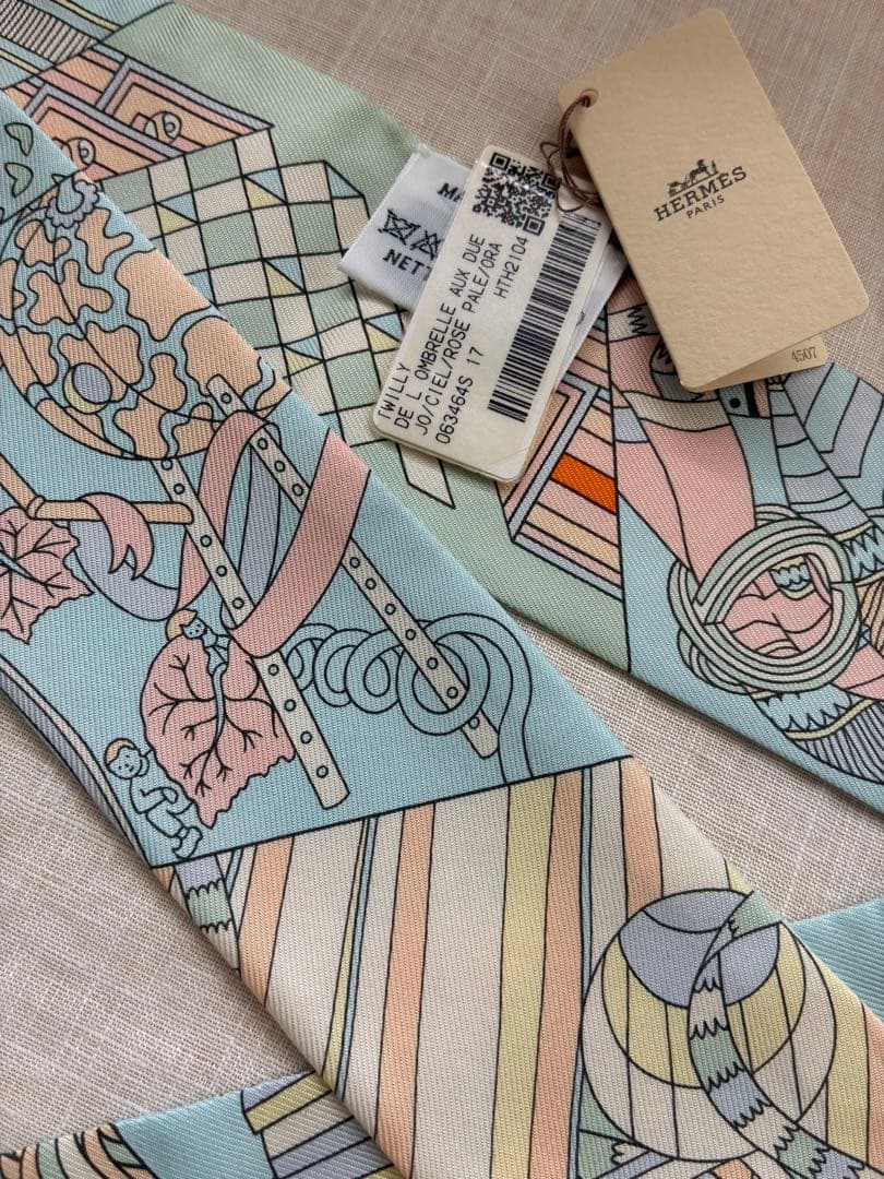 エルメス ツイリー 新品未使用タグ付 杖傘と決闘 - メルカリ