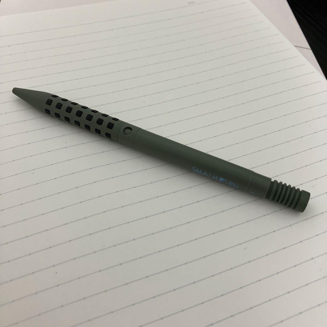ぺんてる　スマッシュ　ボールペン　グリーン Pentel/ぺんてる】SMASH/スマッシュシャープ (ミリタリーグリーン)