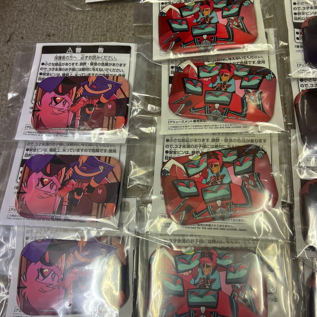 ハズビンホテル◾︎スクエア缶バッジ 20個セット♫在庫売り切り