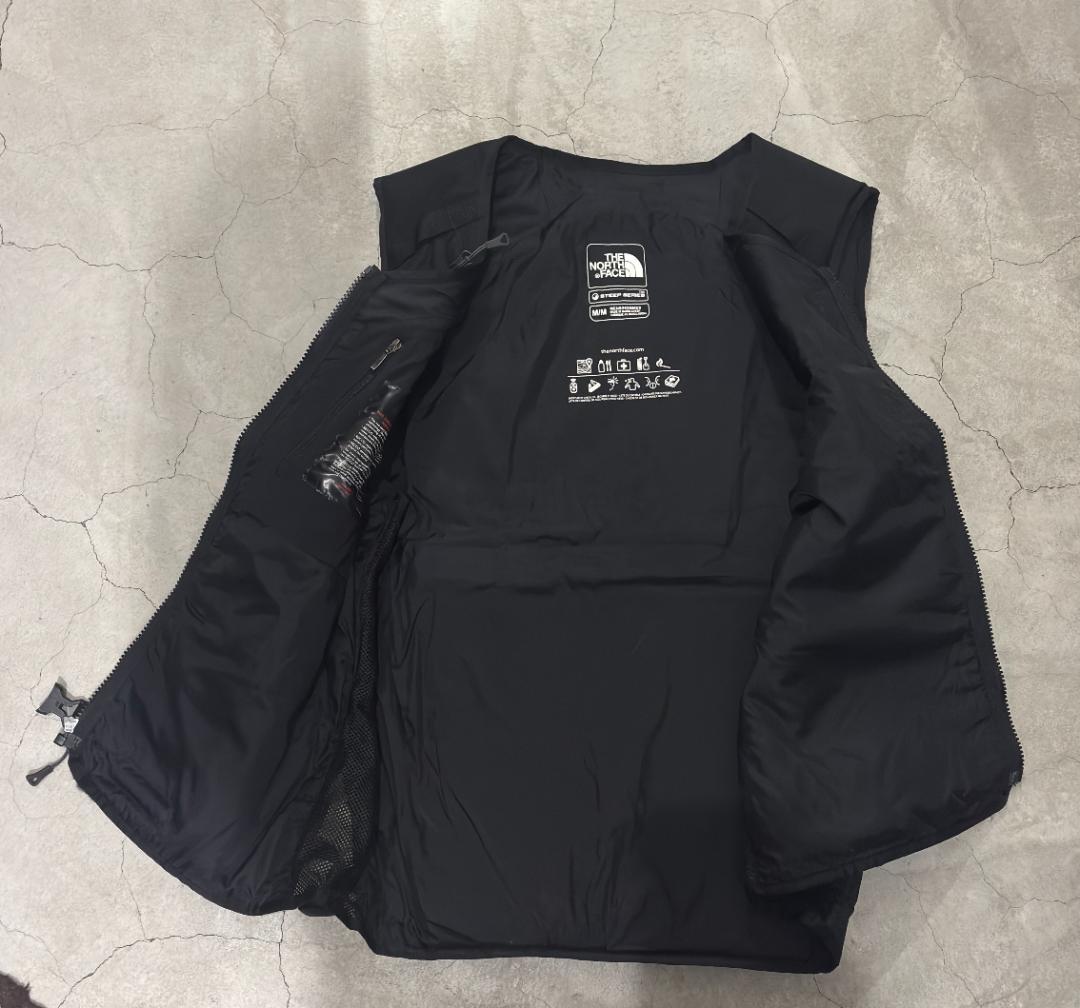 NORTH FACE STEEP SERIES パウダーガイドベスト M 美品 本物