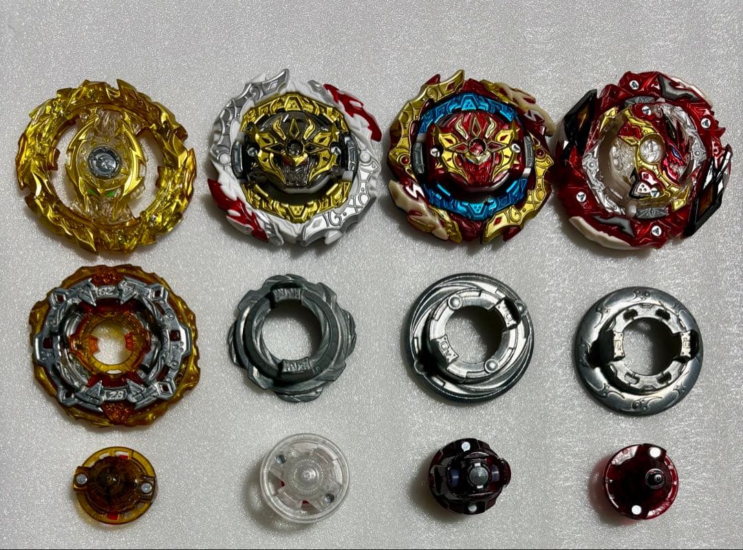 ベイブレードバースト 歴代スプリガン まとめ売り シューター付き 限定