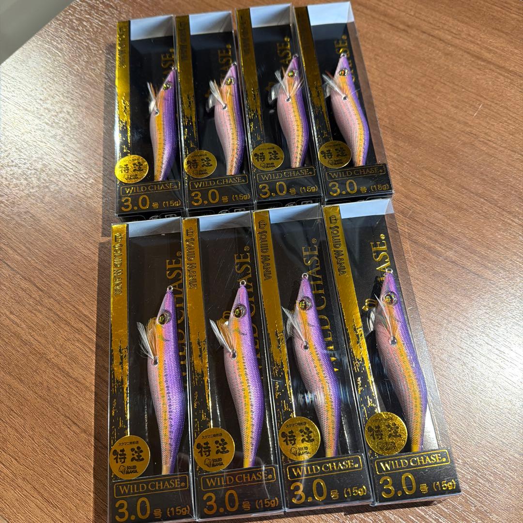スクイッドマニア　ワイルドチェイス　3.0号　人気カラー SQUID MANIA（スクイッドマニア） ワイルドチェイス 3.0号 岡林釣具