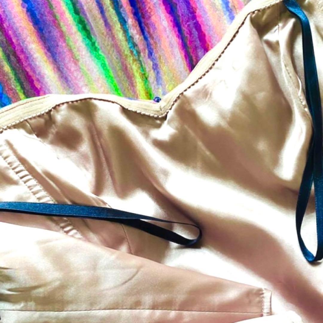 極美品✨◇BCBGMAXAZRIA◇30万 シルク100%マキシドレスワンピース