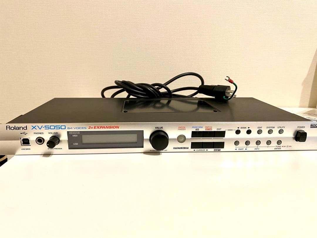 Roland ローランド XV-5050 音源モジュール シンセサイザー ボイス