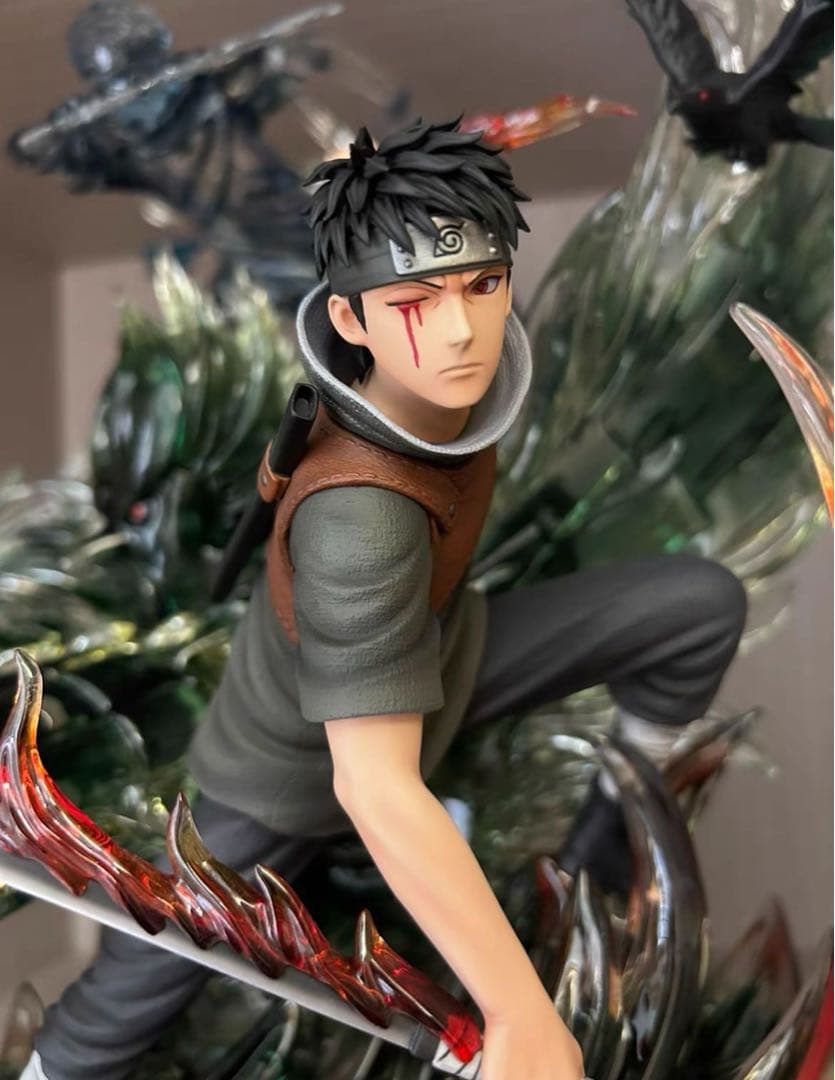 NARUTO ナルト うちはシスイ ガレージキット スタチュー③塗装済み完成