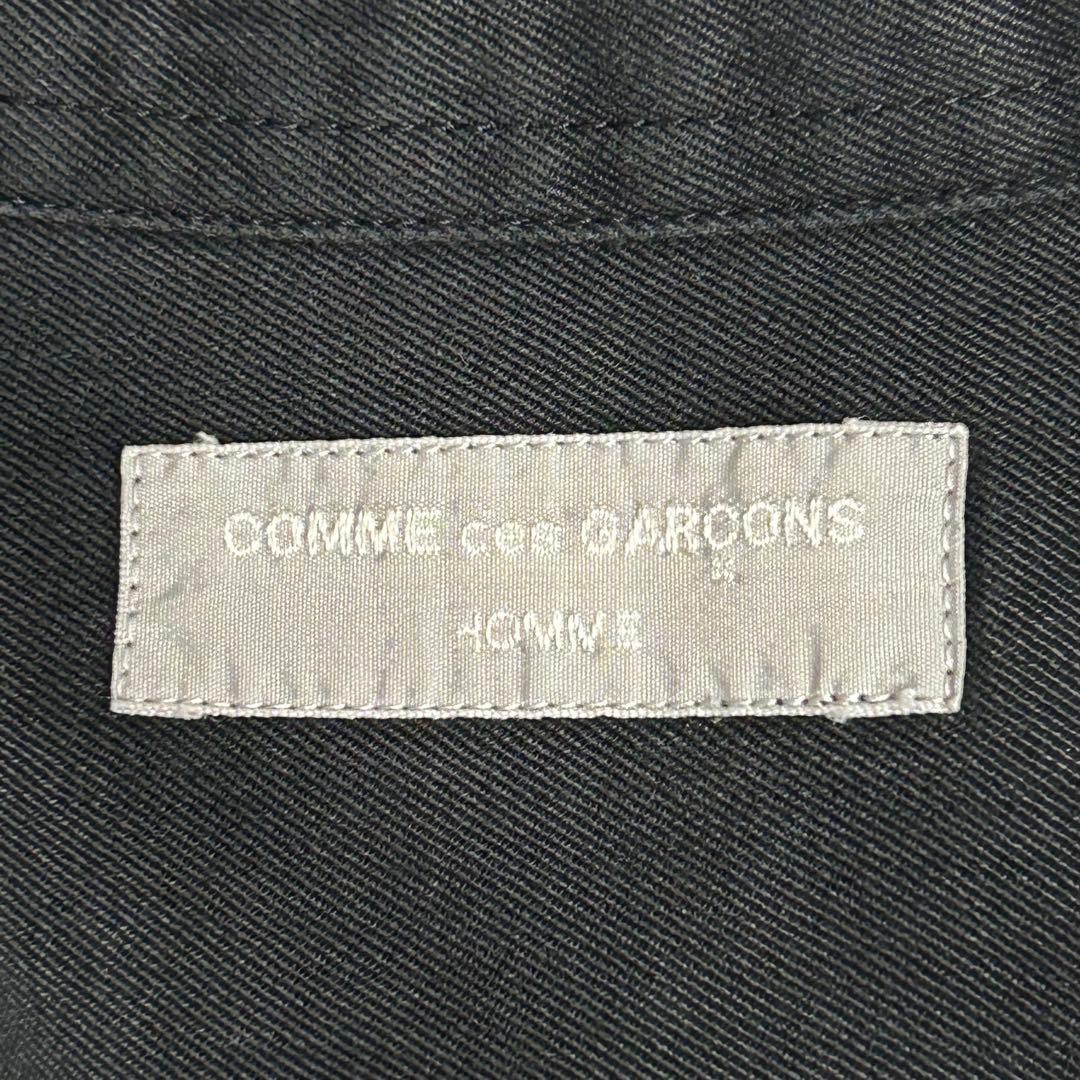 名作】田中オム コムデギャルソンオム 銀タグ 製品染め ワイドシャツ