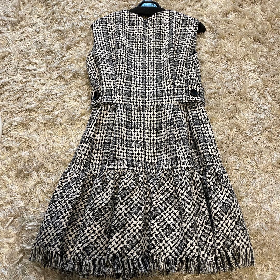 sheller サイドタッククラシカルドレス