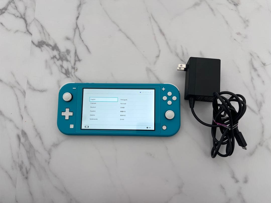 Nintendo Switch Lite ターコイズ 本体 ACアダプター付き