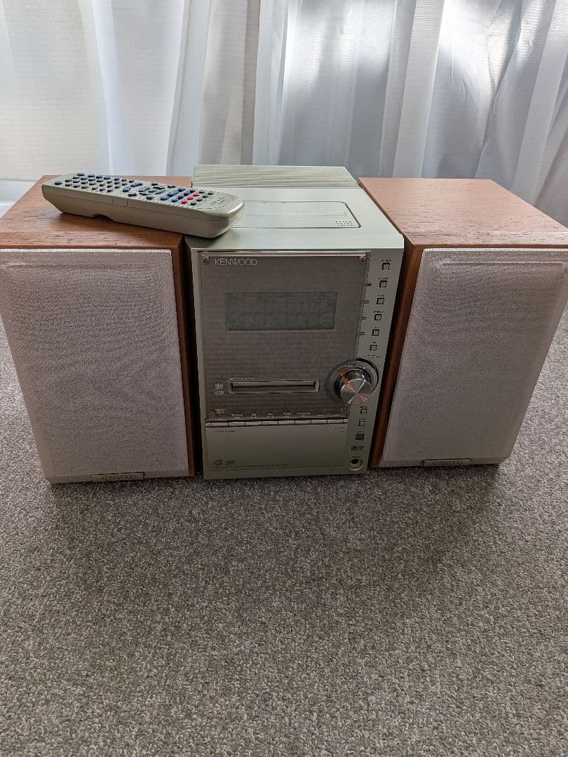 KENWOOD RXD-SL3MD リモコン付き　再生動作確認 KENWOOD RXD-SL3MD リモコン付き 再生動作確認 KENWOOD RXD-SL3MD 修理