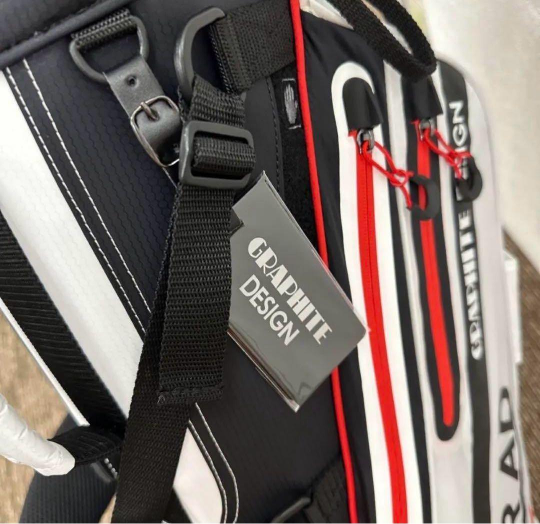 グラファイトデザインキャディーバック 2023年モデル プロ支給品