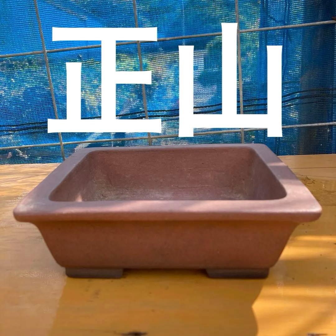 正山奥行があり使い易い鉢。 常滑鉢 「正山」 内縁正方鉢 - FROM JAPAN