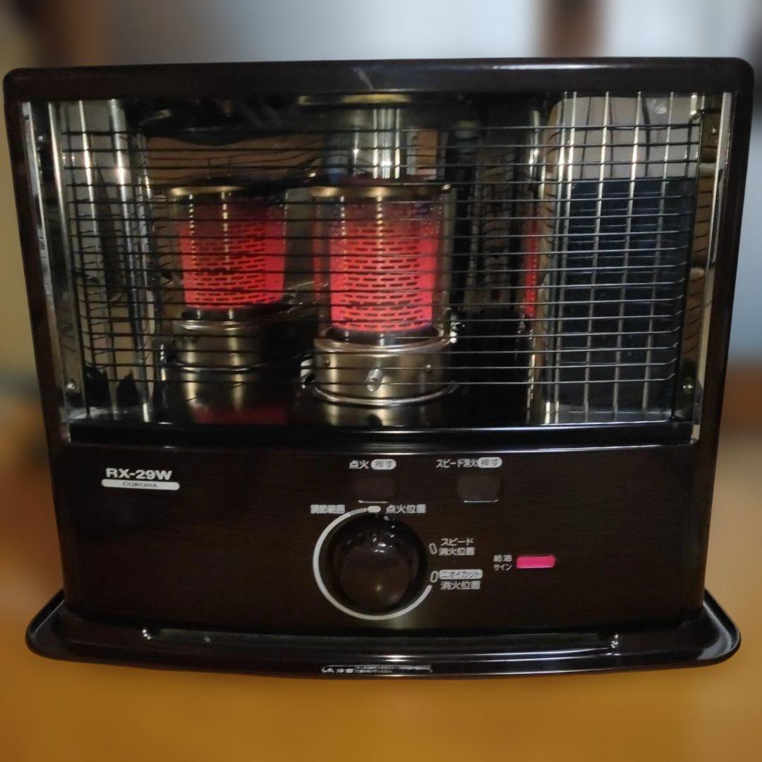 CORONA RX-29W ストーブ・美品 CORONA（コロナ） RX-2919WY-M 石油ストーブ 木目 : GIGA ヤフー店