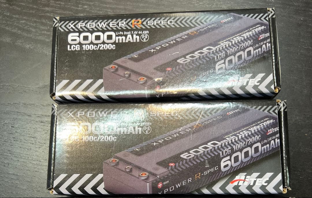Hitter専用　ハイテックの6000mAh XPOWER R-SPEC Li-HV 7.6V 4200mAh 120C/240C | Hitec Multiplex Japan