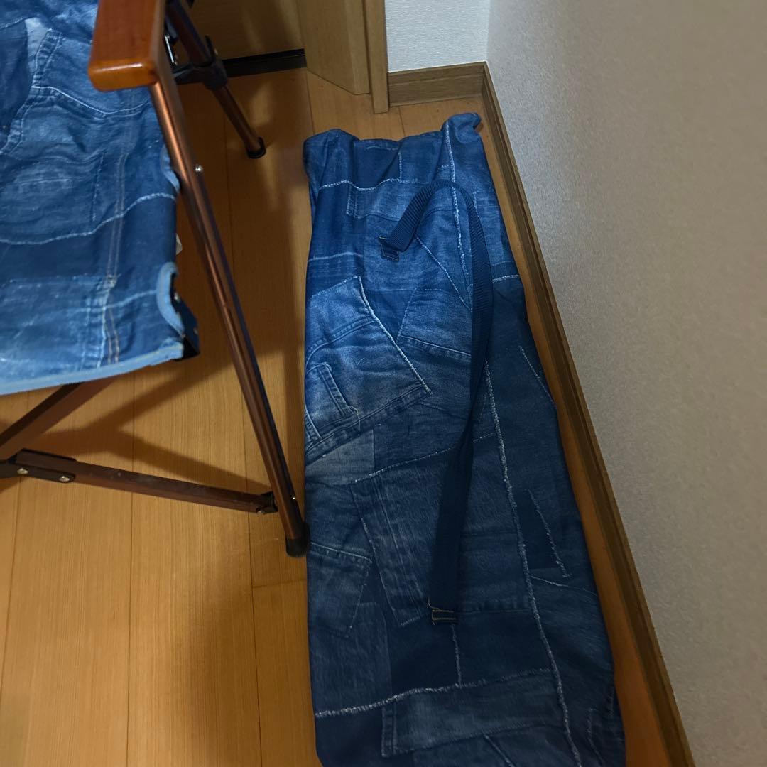 廃盤品】コールマン レイチェア デニム アウトドア 折りたたみ 収納袋