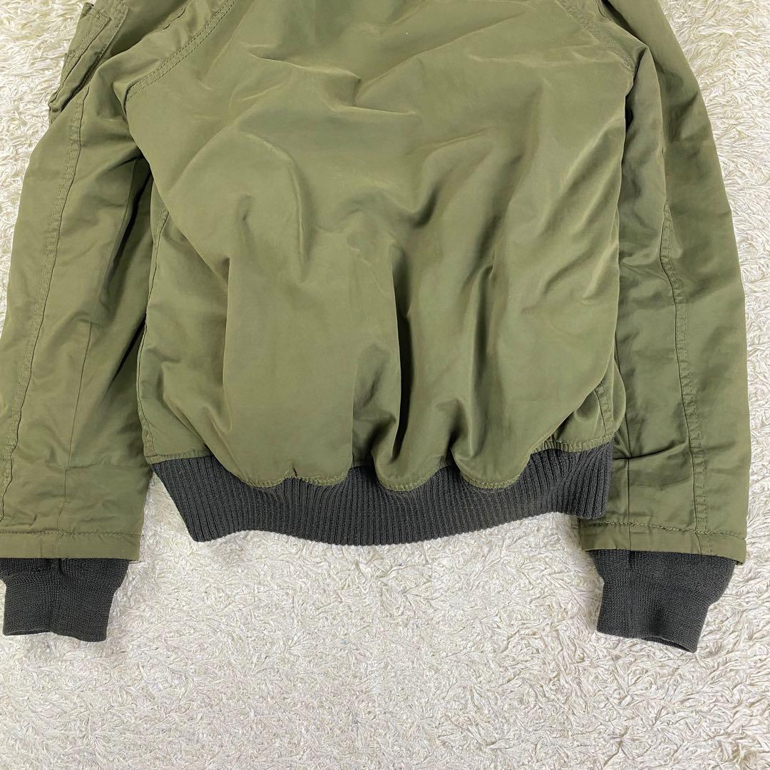 MOUSSY マウジー N-2B ミリタリージャケット 3way 1 カーキ - メルカリ