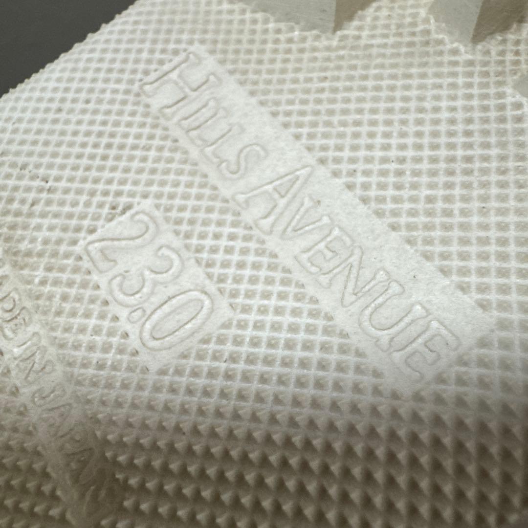 極美品ヒルズアヴェニュー ボア厚底 ローファータンクソール ストーミ