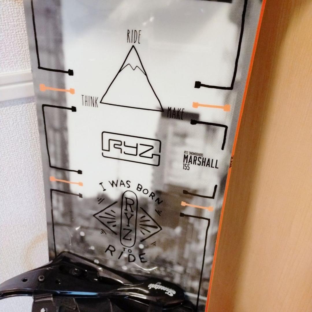 RIDE RYZ ライド ライズ マーシャル スノーボード 155㎝ - メルカリ