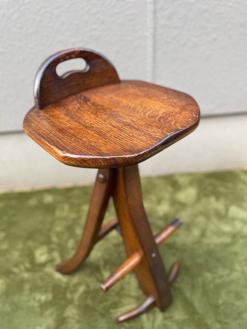 オランダ カウンターチェア オーク無垢材 | 激安通販のイーサプライ