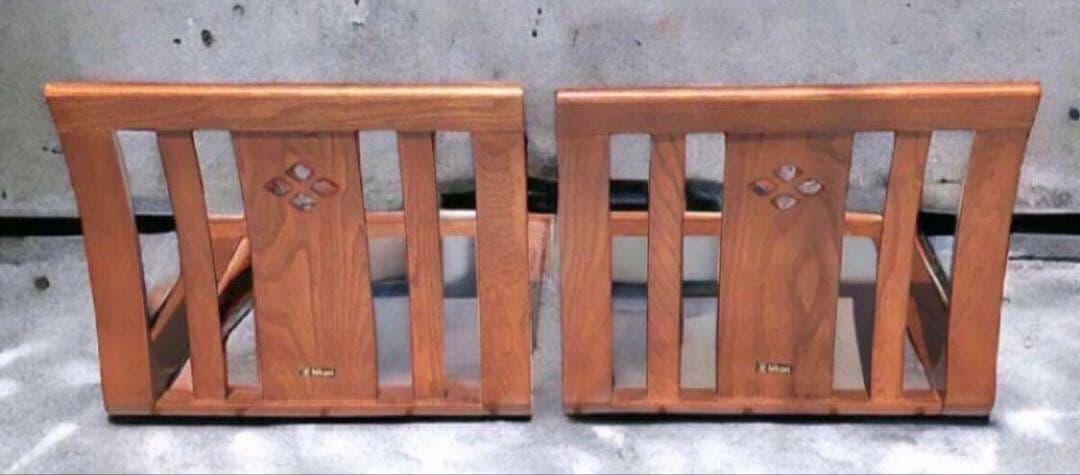 hikari 光製作所 曲木 座椅子 4脚セット/モダン 昭和レトロ 椅子｜